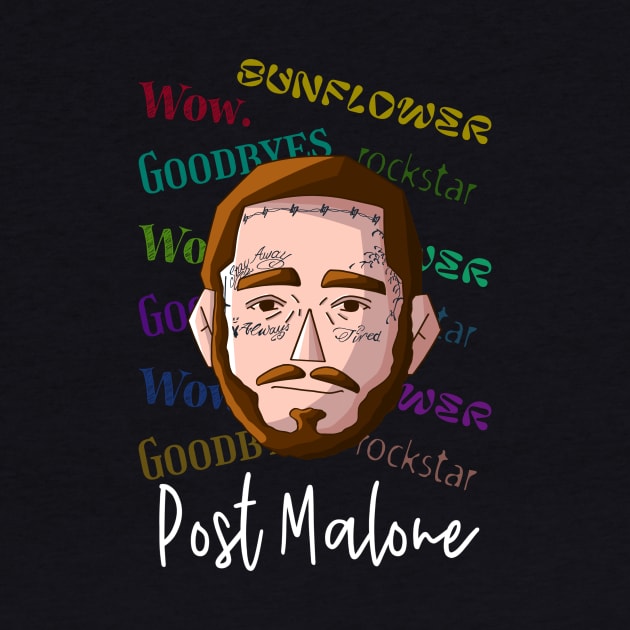 Post Malone by Nessley_Art